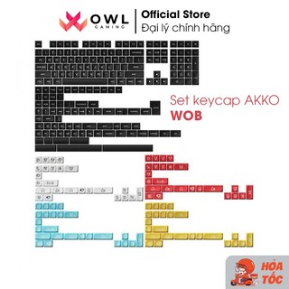Bộ keycap akko wob
