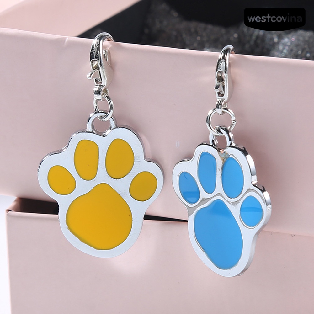 [COD]♘Thẻ Tên Đeo Cổ Chống Thất Lạc Cho Thú Cưng