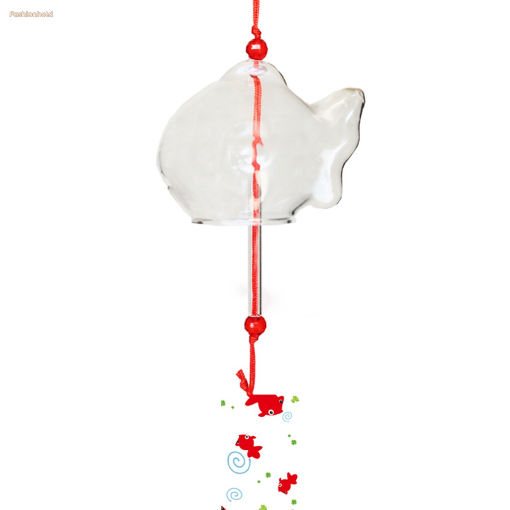 Chuông Gió Hình Cá Vàng Phong Cách Nhật Bản Treo Trang Trí Sân Vườn / Phòng Ngủ