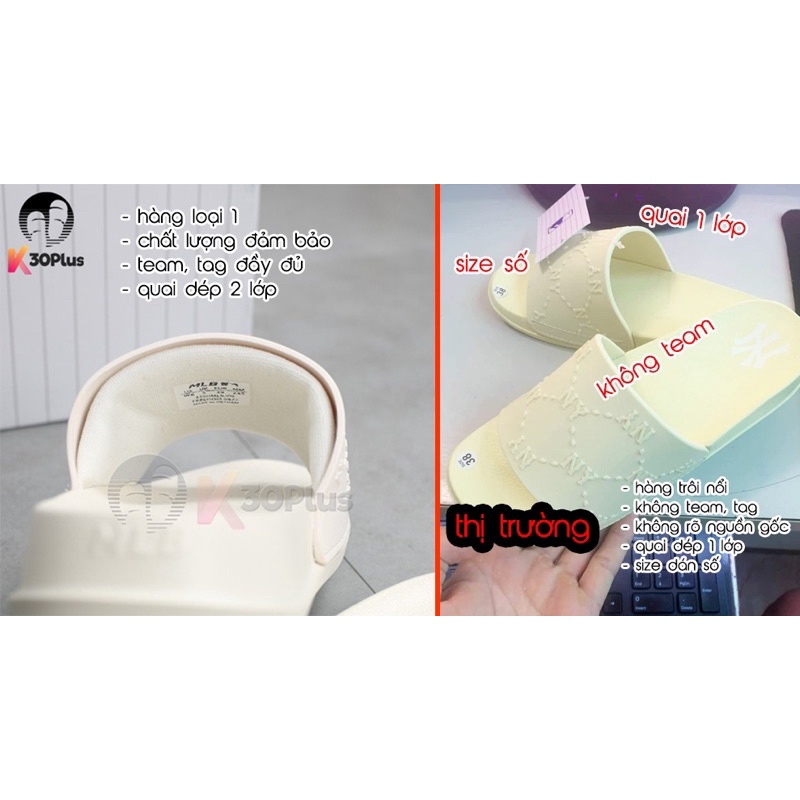 Dép Quai Ngang MLB VN CHUNKY DIA MONOGRAM