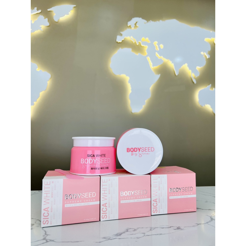 Kem Sica White - Body Mầm + kèm gói Ủ Trắng B3
