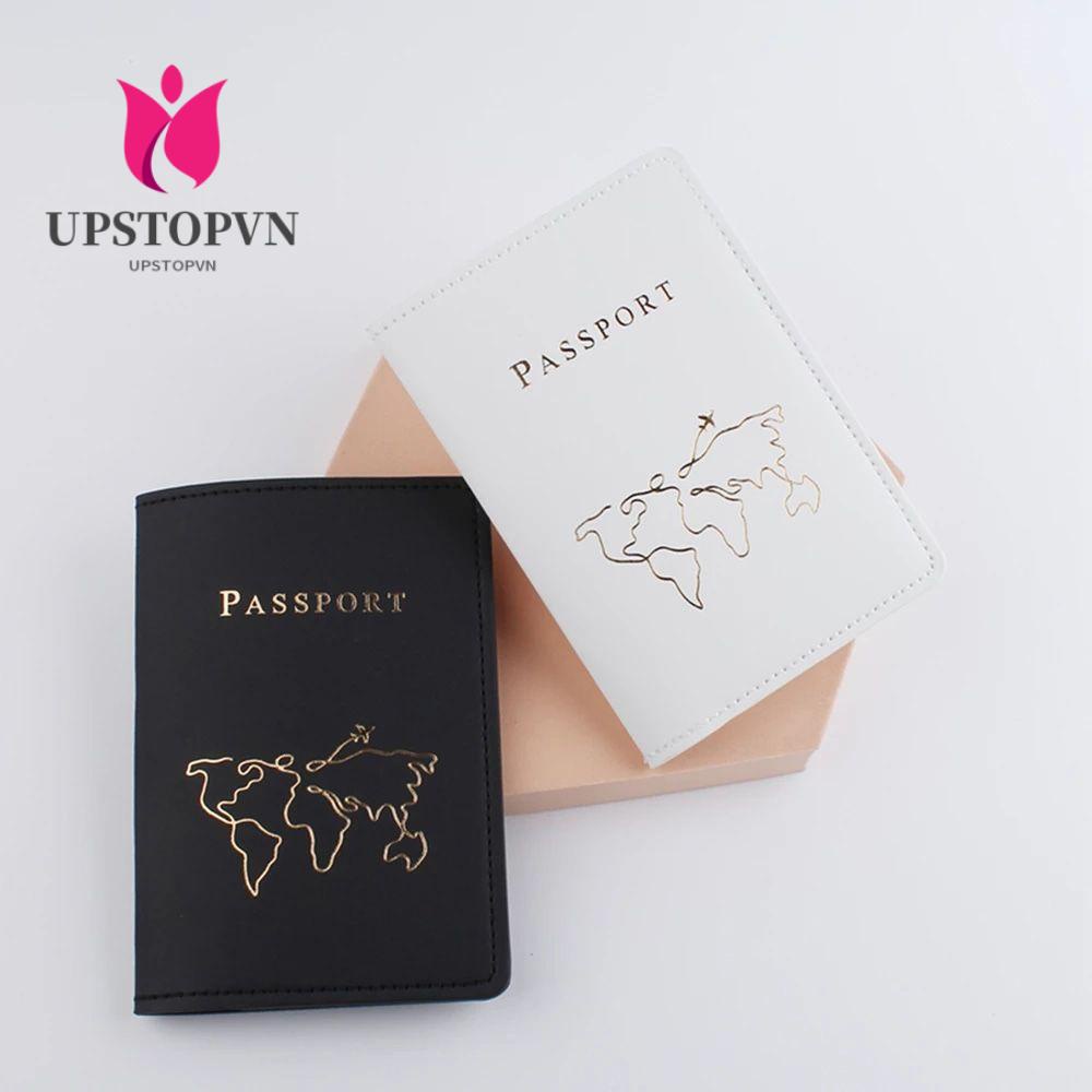 UPSTOP Passport ID Case Multifunctional Couples Travel Supplies Suitcase Label