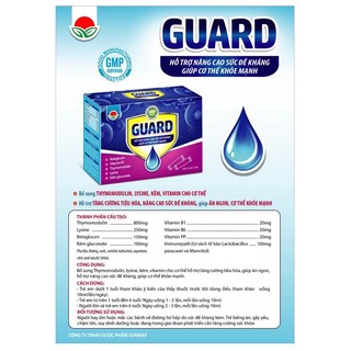 TĂNG SỨC ĐỀ KHÁNG GUARD