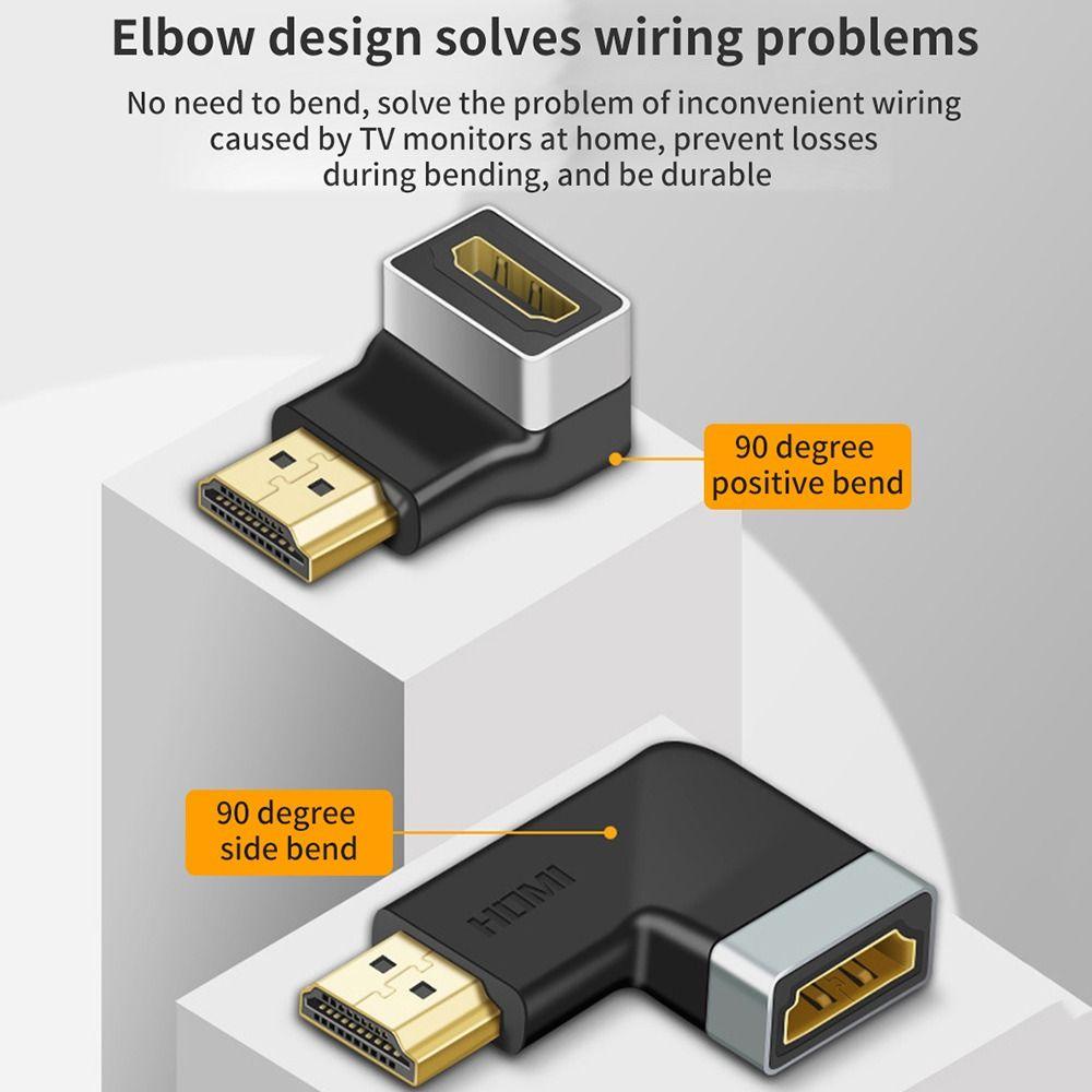 Đầu Nối HDMI Mở Rộng Góc Phải