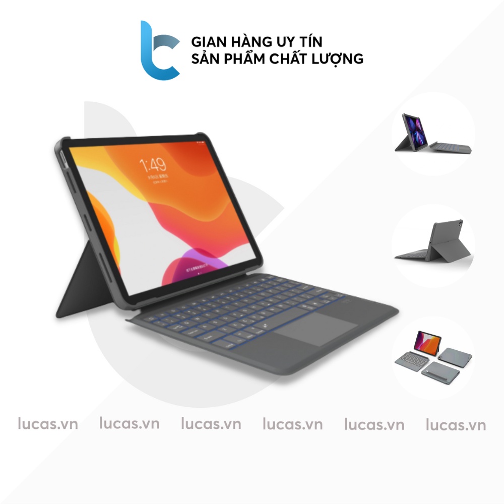 Case Bàn Phím IPAD WIWU Combo Touch | BigBuy360 - bigbuy360.vn