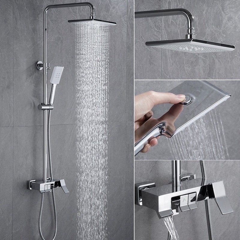 [New][Cao Cấp] Bộ Sen Cây Nóng Lạnh Phím Đàn Cao Cấp INOX304