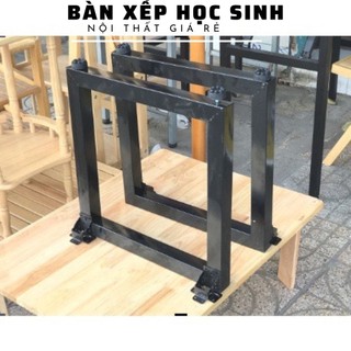 Chân bàn sắt sơn tĩnh điện cao chuẩn 45cm