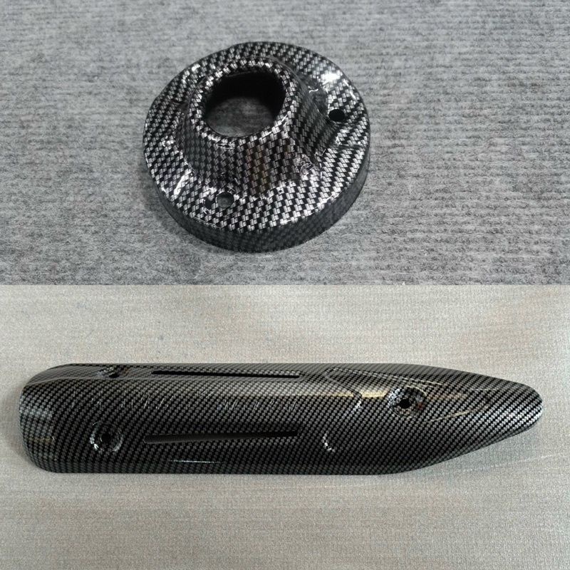Che Pô + Đích Pô Xe Exciter 135 Đời 2011 Carbon