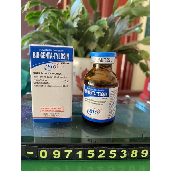 Bio Gen-ta Ty-lo-sin - dùng cho chó mèo, gia cầm, gia súc