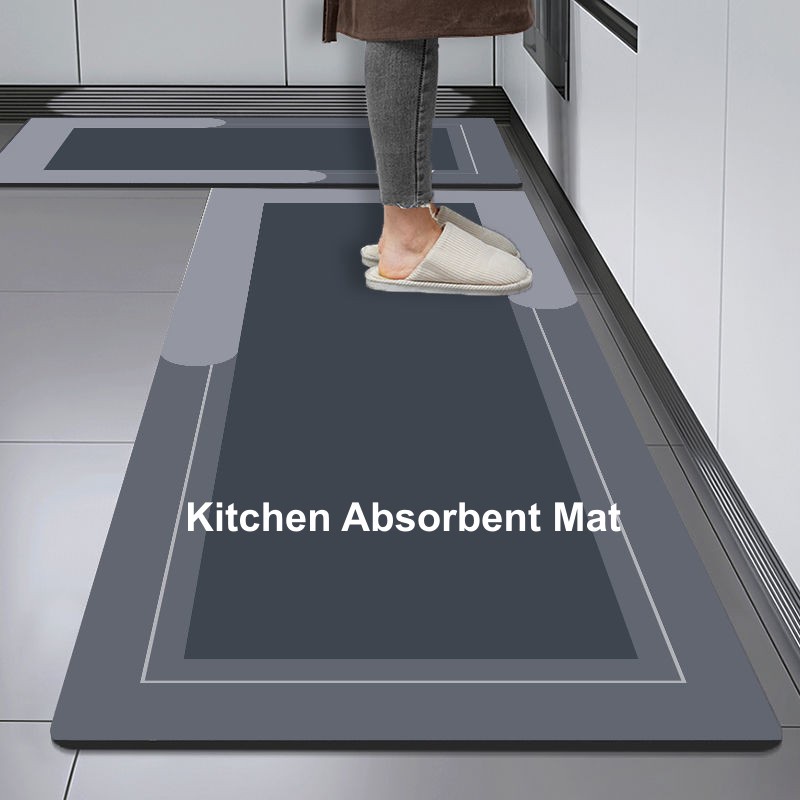 Thảm Lót Sàn Nhà Bếp / Nhà Bếp / Thảm Lót Sàn Thấm Hút Nước / Chống Trượt / Chống Dầu Nhanh Khô / Chống Thấm Nước