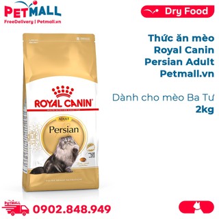 Thức ăn mèo Royal Canin Persian Adult 2kg - Mèo ba tư Petmall