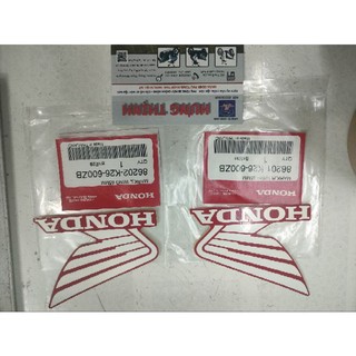 Tem cánh chim Honda màu đỏ