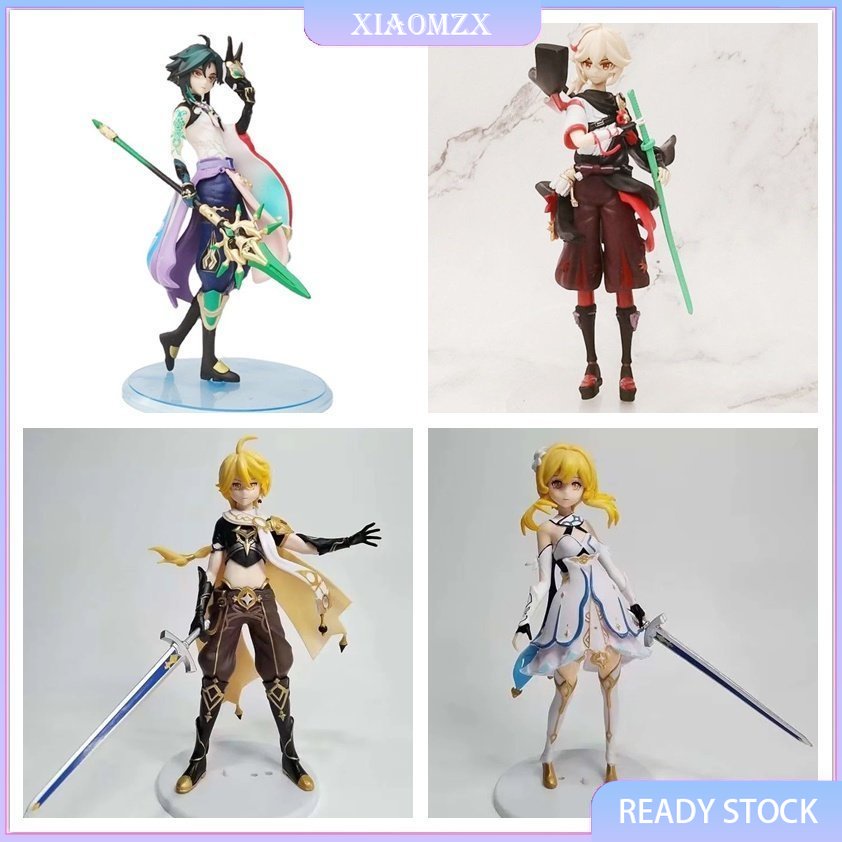 Mô Hình Nhân Vật Xiao Kaedehara Kazuha Aether Lumine Chân Thật