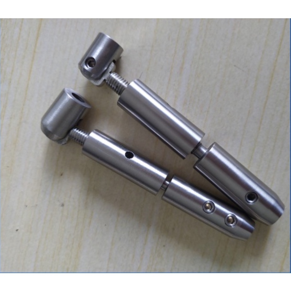 Tăng đơ cáp inox 304 góc nghiêng cầu thang nghiêng - Tăng dây cáp 6mm, 8Mm