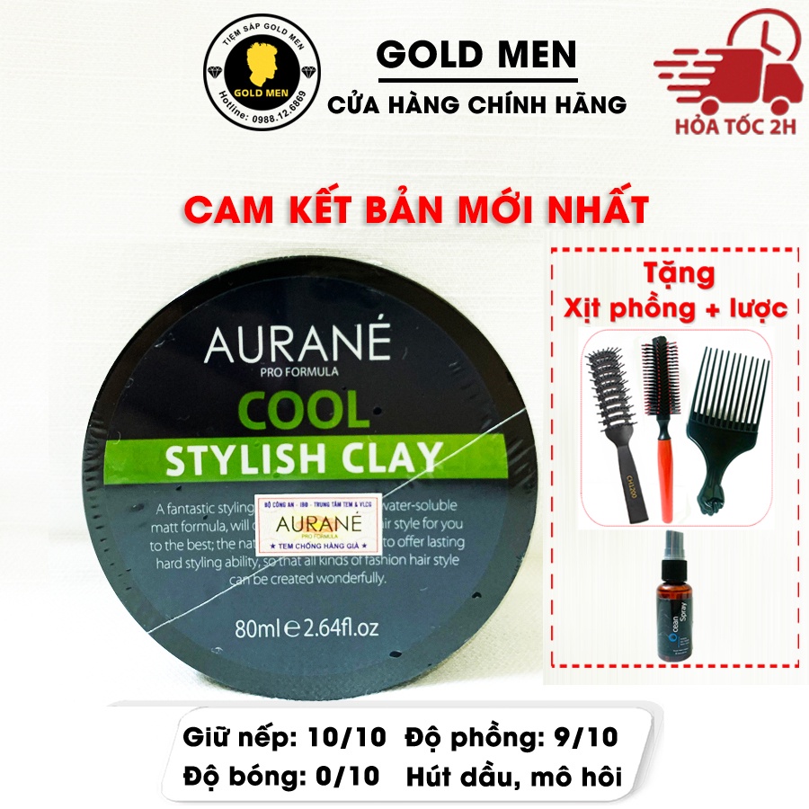 Sáp vuốt tóc Aurane Cool Stylish Clay
