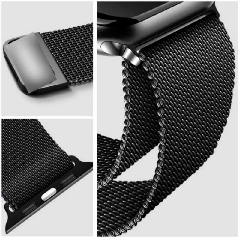 Dây Đeo Đồng Hồ Bằng Thép Không Gỉ 49mm 45mm 44mm 42mm 38mm 41mm 40mm Cho iwatch serie Ultra 8 7 6 SE 5 4 3 2 1
