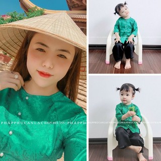 Bà Ba Gấm Lụa Cao Cấp Mẹ Và Bé
