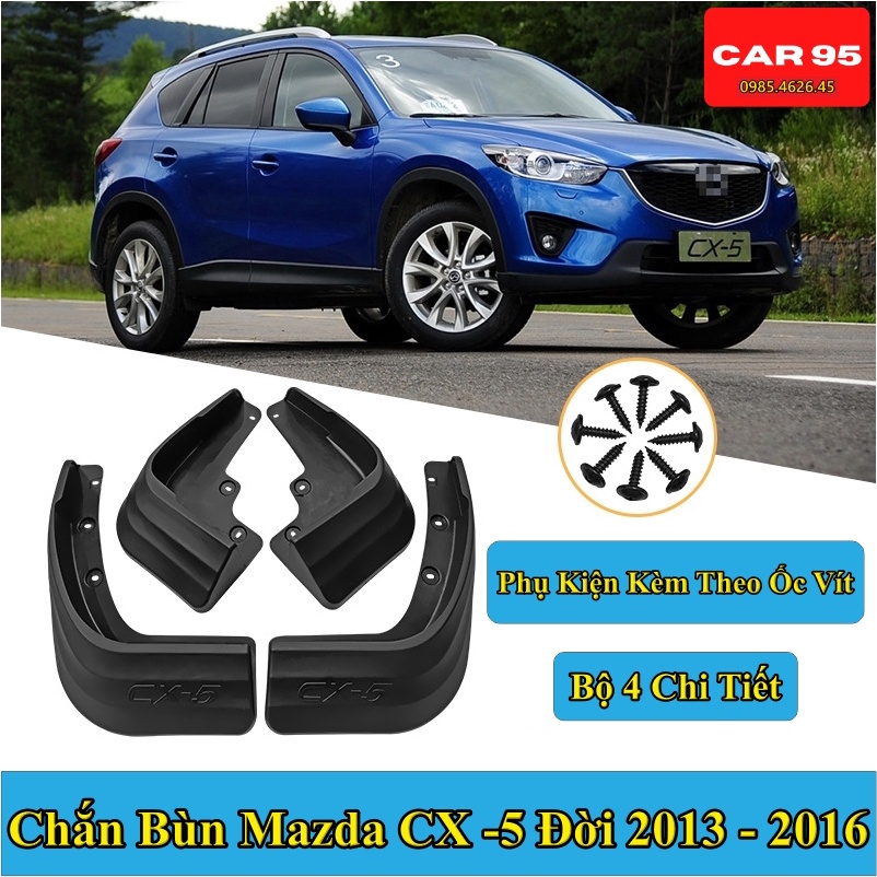 { Có Chữ Nổi CX5 } Chắn Bùn Mazda CX5 Đời 2013-2016