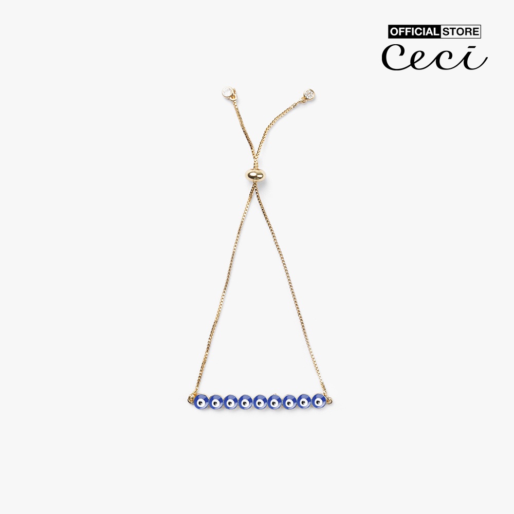 CECI - Vòng đeo tay nữ dây mảnh phối thiết kế độc đáo CC3-01000078-10