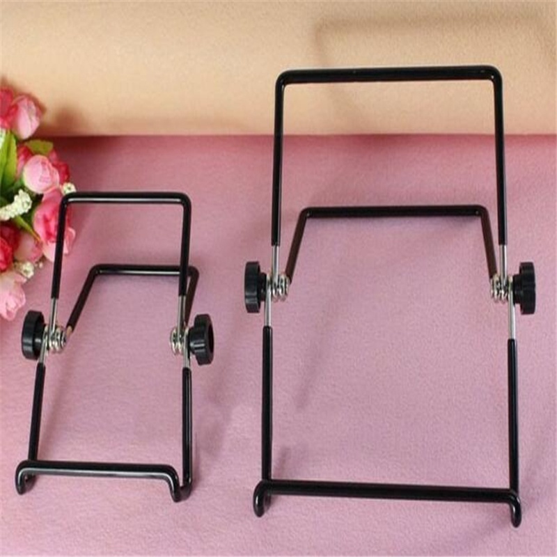 Giá Đỡ Máy Tính Bảng / Điện Thoại / Máy Tính Bảng Bằng Dây Kim Loại Xoay Được Sáng Tạo