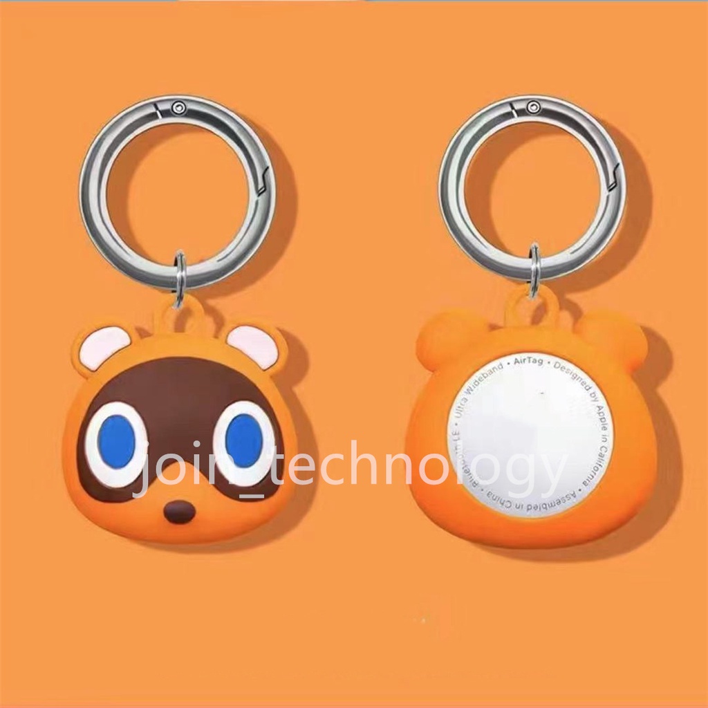 Ốp lưng airtag chống thất lạc hình hoạt hình dễ thương cho iPhone