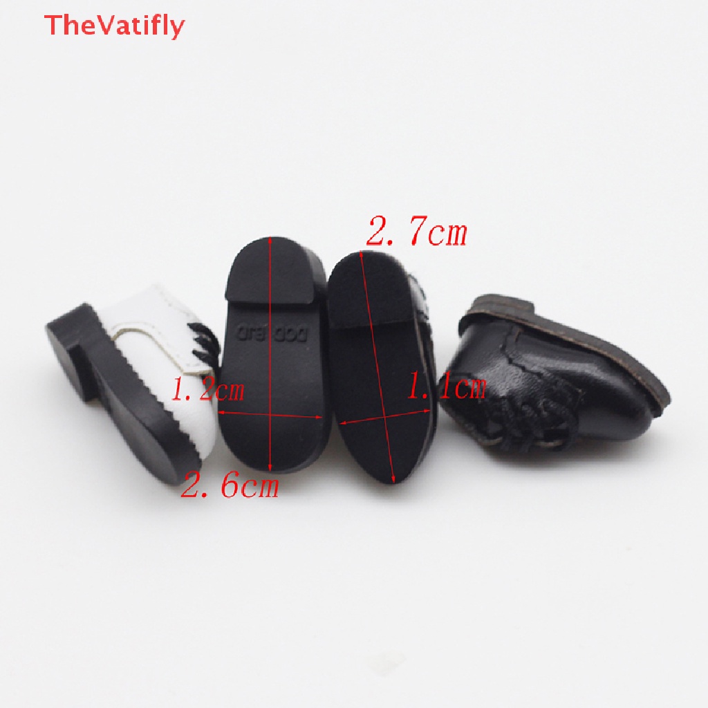 1 Đôi Giày Da PU Ob11 DOD 1 / 12 Bjd Cho Búp Bê Body9,GSC,YMY ,obitsu 11,molly