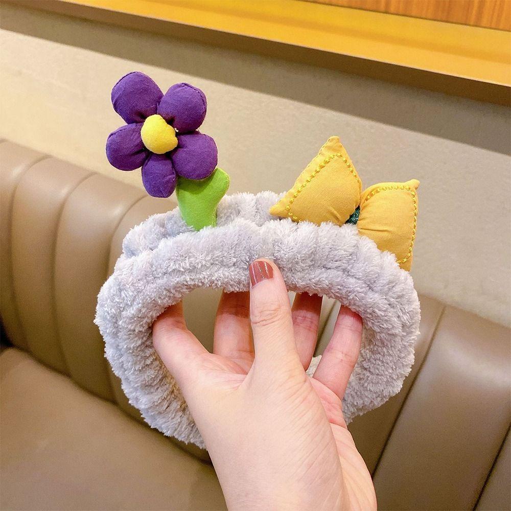 Băng Đeo Cổ Tay Bằng Vải Sợi Nhỏ Mềm Mại Thấm Hút Tốt Dùng Khi Rửa Mặt / Tập Yoga