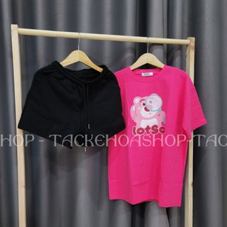 SET ÁO THUN QUẦN SHORT SIÊU CUTE