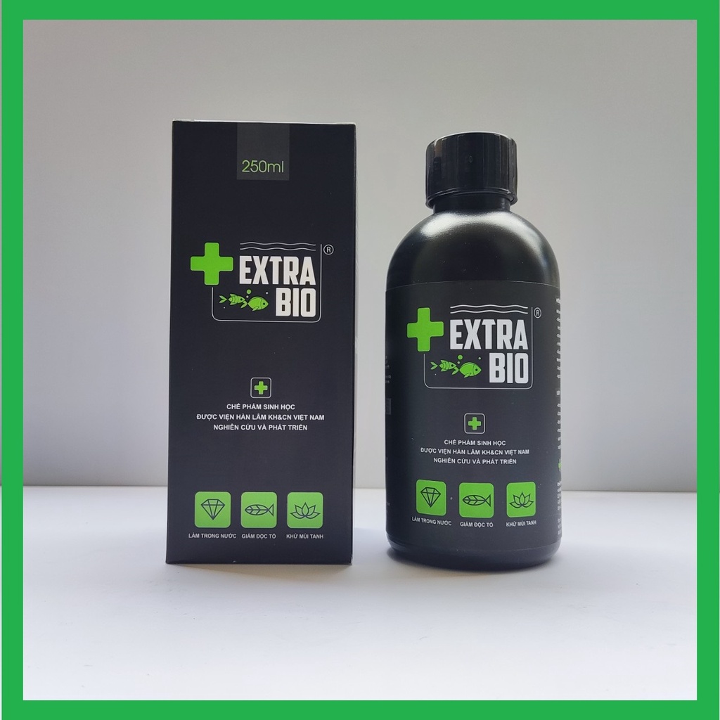 VI SINH TRONG NƯỚC HỒ CÁ EXTRABIO 250ml