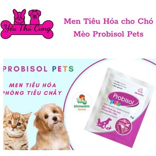 Men Tiêu Hóa cho Cún Mèo Vemedim Probisol Pets