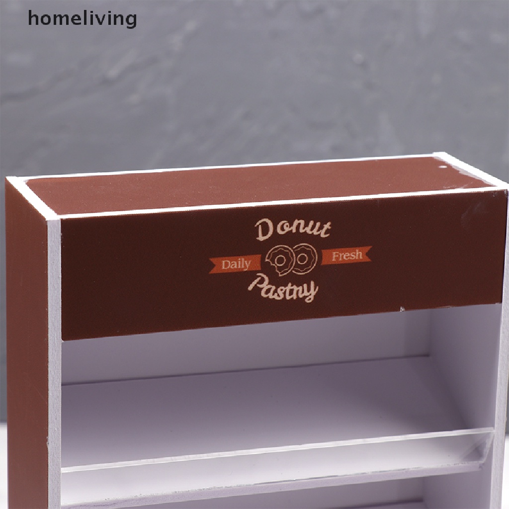 Mô Hình Tủ Trưng Bày Bánh Tỉ Lệ 1: 12 Trang Trí Nhà Búp Bê