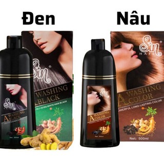 Dầu gội phủ bạc Sin Hair 500ml