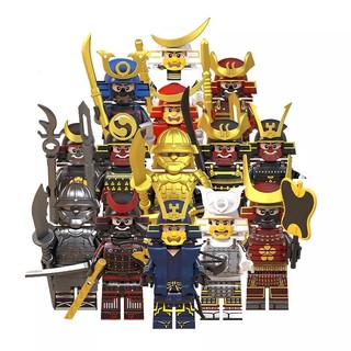 Bộ đồ chơi lắp ráp mô hình chiến binh samurai mini cho bé