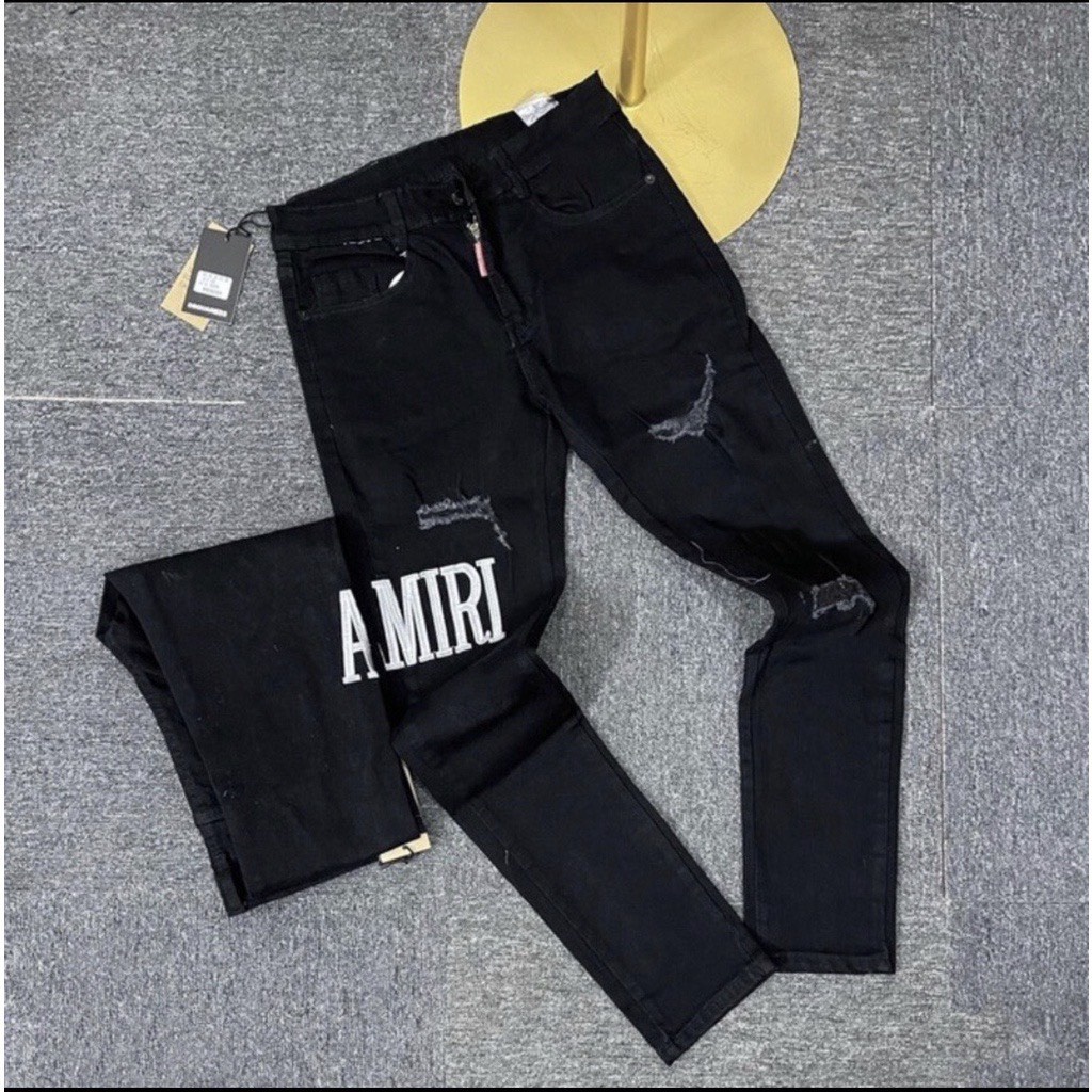 Quần Jean Nam xám trơn Quần bò nam Cao Cấp