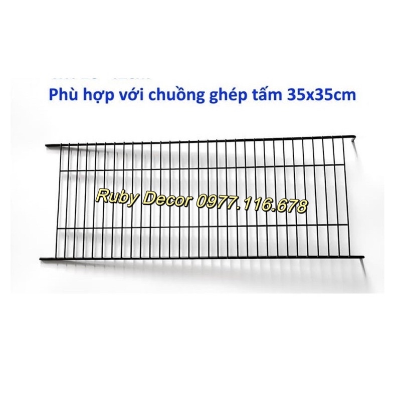 Cầu thang chuồng mèo bằng sắt cho chuồng lắp ghép 16x42cm và 16x49cm