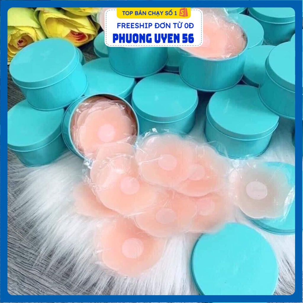 PVN3316 - Áo Dán Ngực Silicon Che Đầu Ti, Miếng Dán Tàng Hình Dán Nhũ Hoa