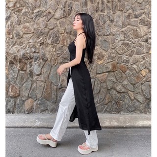 áo xẻ tà dio top