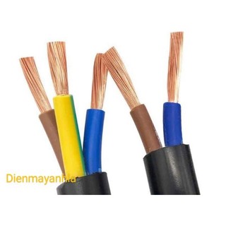 Dây điện 3x2,5 cu/pvc/pvc 300/500v dongnew hàn quốc đủ.