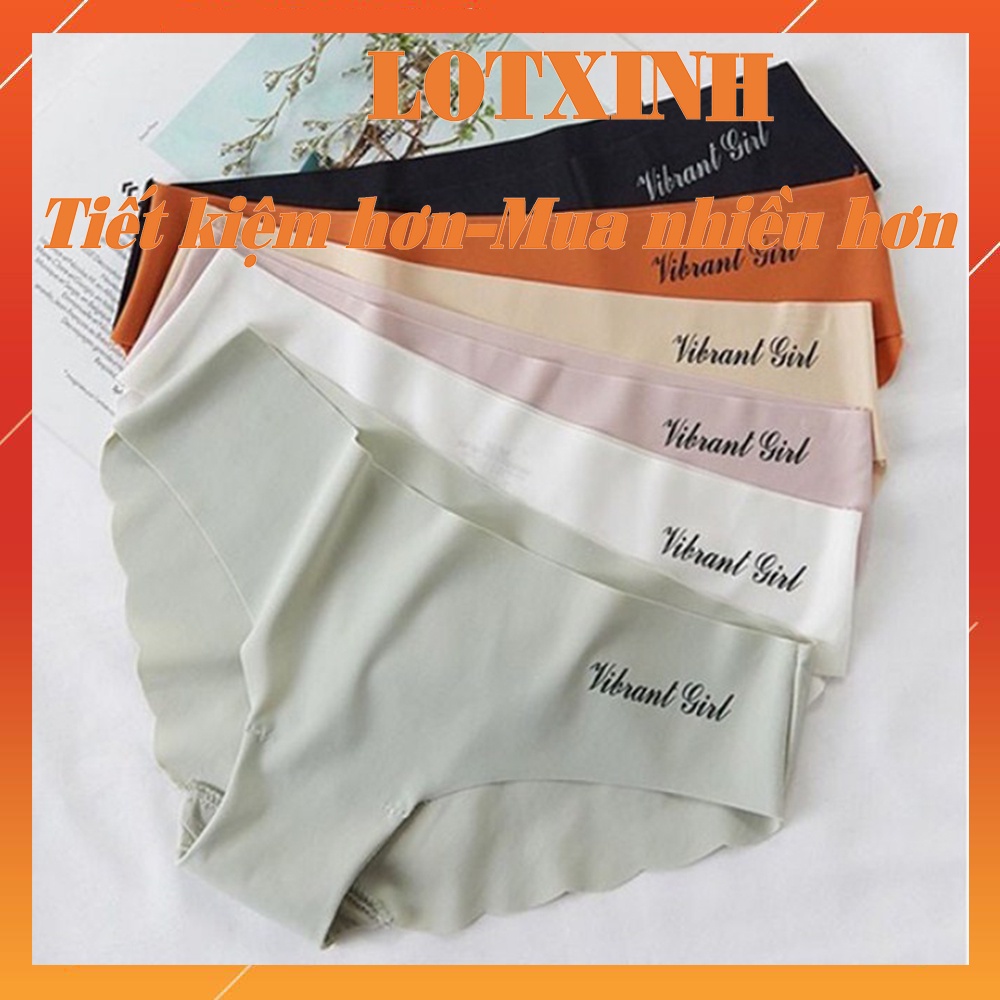 [HỘP 5] Quần Lót Nữ Đúc Su thun lạnh Sexy không đường may cao cấp kháng khuẩn xuất nhật LOTNU09