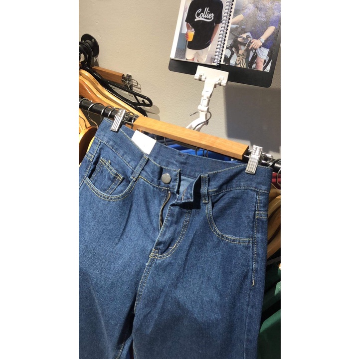 Quần Baggy Jeans Xanh Form Rộng - Ryan