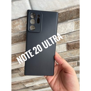 Ốp lưng dẻo đen Samsung Galaxy Note 20 Ultra không bám vân tay, khoét riêng từng mắt camera