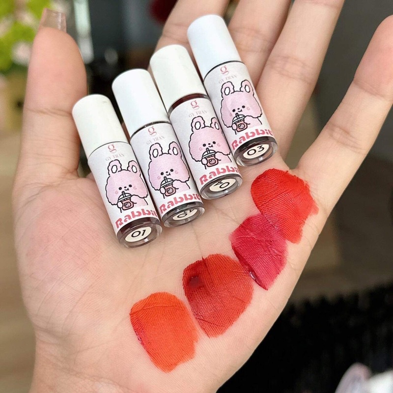 SET SON 4 THỎI MINI CUTIE CLIP TINT GY TRẦN