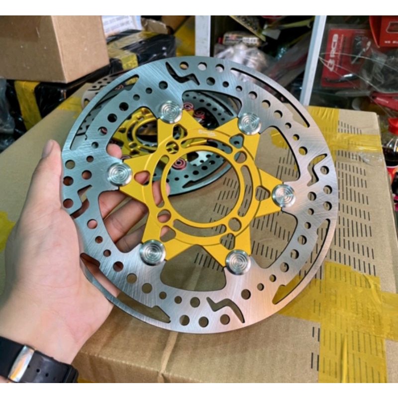 Đĩa brcmbo Size 220mm Thailand 4 lỗ Thông dụng gắn nhiều dòng xe