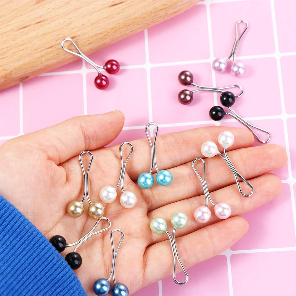 Set 12 Kẹp Khăn Choàng Lụa Hình Chữ U Phong Cách Hồi Giáo Ngọt Ngào