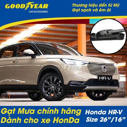 Gạt mưa  silicone xe Honda hrv đời 2019 đến 2022