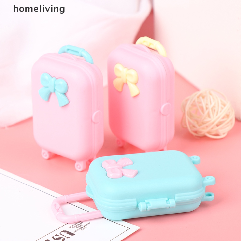 Set 5 Mô Hình Va Li Mini Trang Trí Nhà Búp Bê