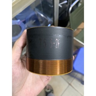 coil (côn) loa bass đường kính 75,5 2 lớp phíp chống nhiệt .-Linh kiện thay thế sửa chữa loa