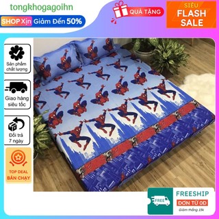 Ga Gối Coton poly gồm 1 ga & 2 vỏ gối nằm 1m,1m2,1m4