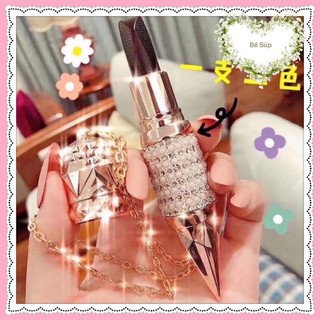 Son 3 màu Kim Cương AGAG dưỡng ẩm siêu lì (Hạt Đá