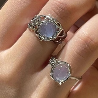 Nhẫn Cặp Đính Pha Lê Phong Cách Vintage Tinh Tế